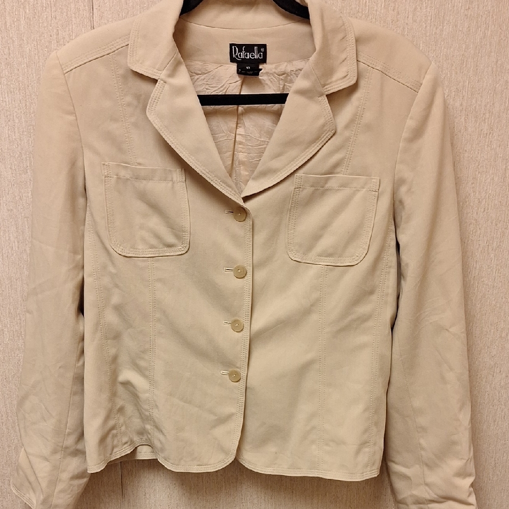 Rafaella Light Tan Women's Blazer